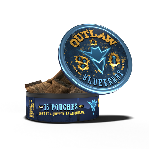 Outlaw Backwoods Blueberry Pouches