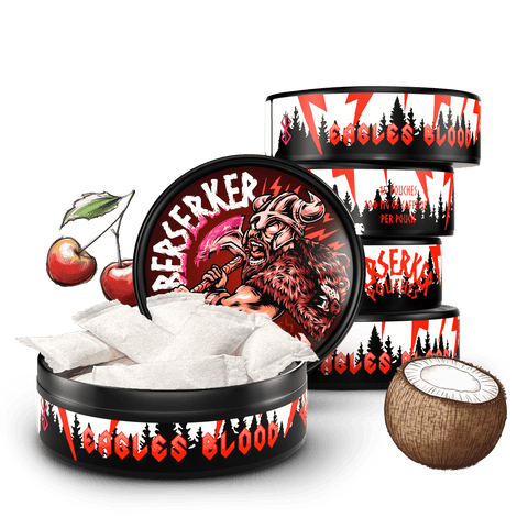 Berserker Caffeine Pouches - Eagles Blood