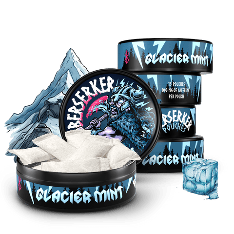 Berserker Caffeine Pouches - Glacier Mint