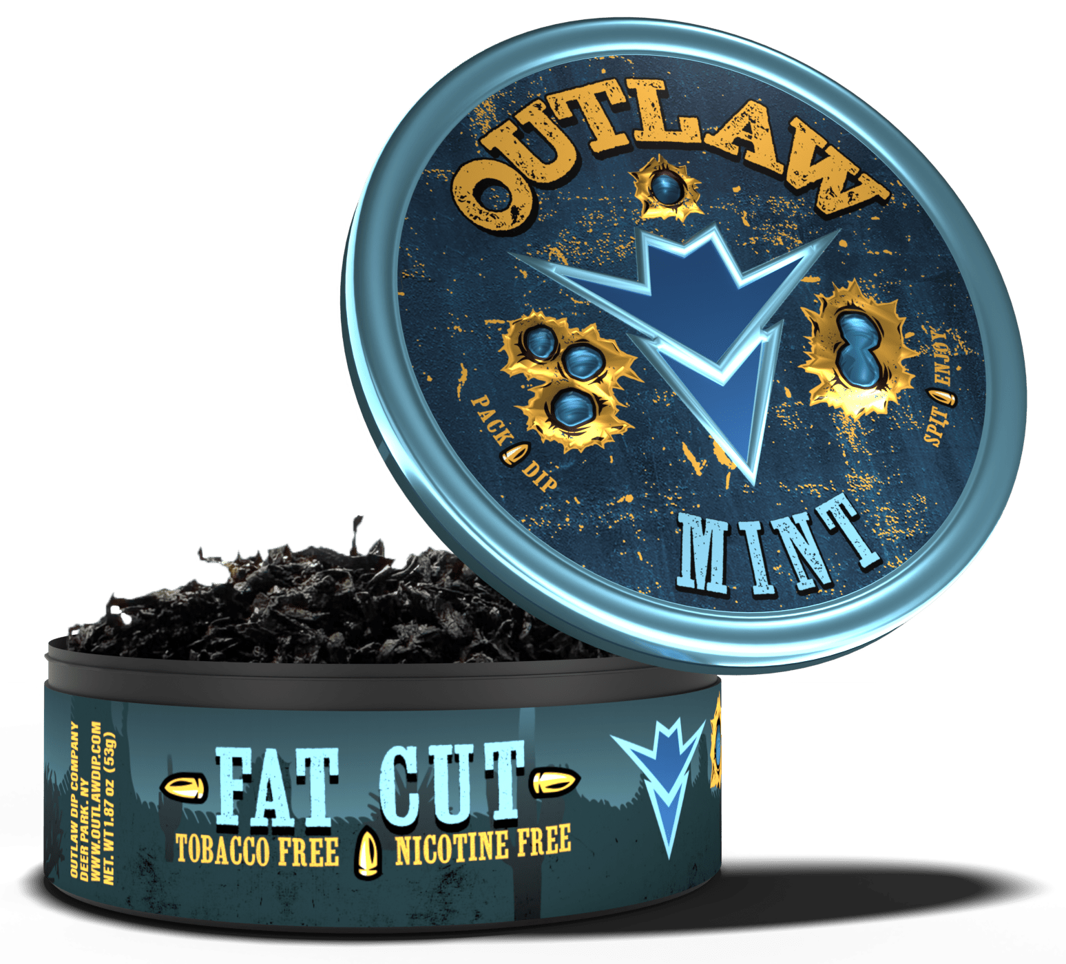fat cut chewing tobacco Outlaw Mint Fat Cut