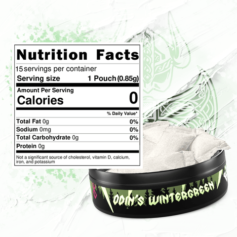Berserker Odin's Wintergreen Pouches - Outlaw Dip Company Inc.