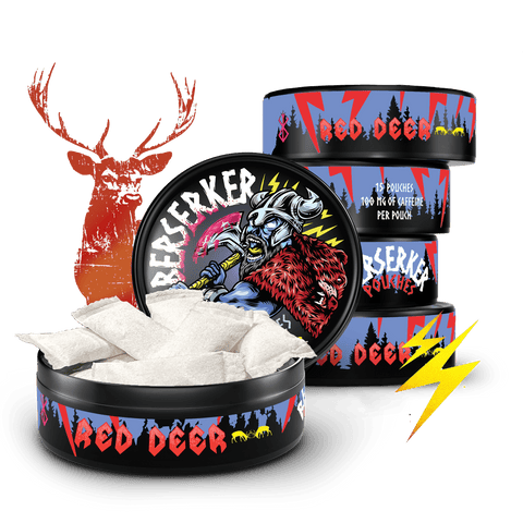 Berserker Caffeine Pouches - Red Deer
