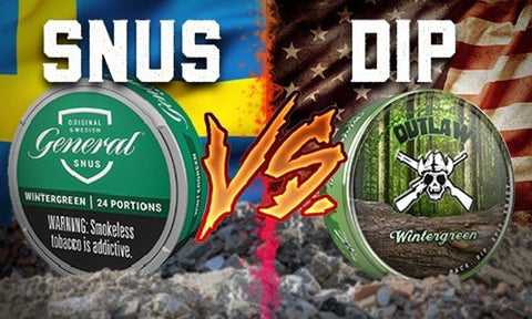 Snus vs Dip