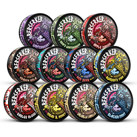 Berserker Pouches Sampler 11 Pack