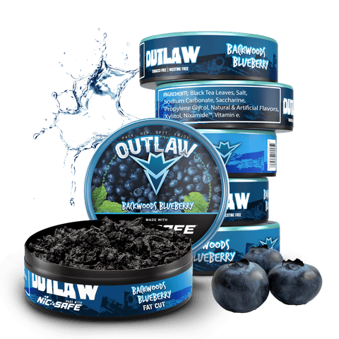 Outlaw Backwoods Blueberry Fat Cut - 6 Pack