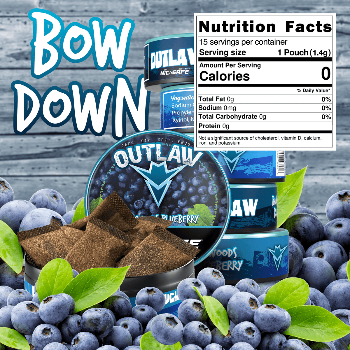 First Pouch Dip Shop Tobacco Free Dip Brands - Long Cut and Pouches – Page 2 – Outlaw ...