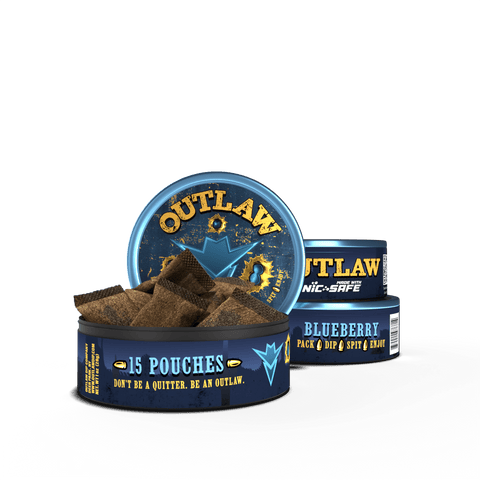 Outlaw Backwoods Blueberry Pouches