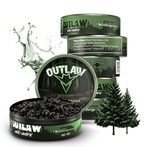 Outlaw Dark Wintergreen Fat Cut - 6 Pack