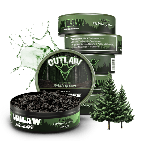 Outlaw Dark Wintergreen Fat Cut - 6 Pack