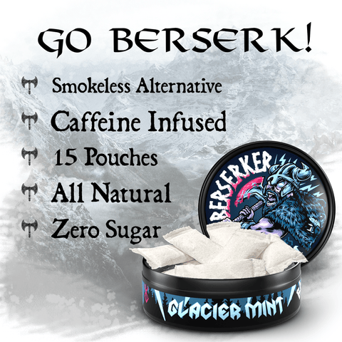 Berserker Glacier Mint Pouches - Outlaw Dip Company Inc.