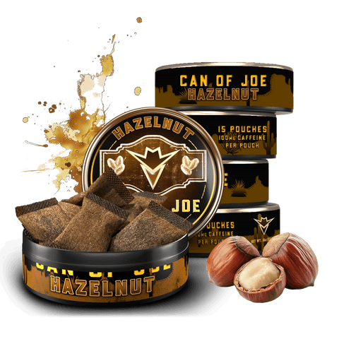 Can of Joe Hazelnut Pouches - 5 Can Roll