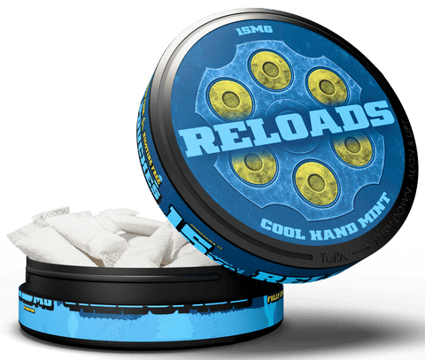 Reloads Cool Hand Mint Pouches - Single - Outlaw Dip Company Inc.