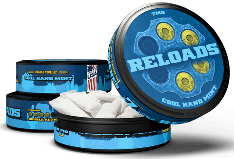 Reloads Cool Hand Mint Pouches - Outlaw Dip Company Inc.