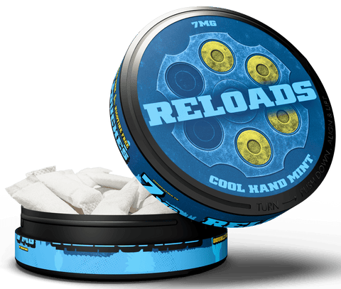 Reloads Cool Hand Mint Pouches - Single - Outlaw Dip Company Inc.
