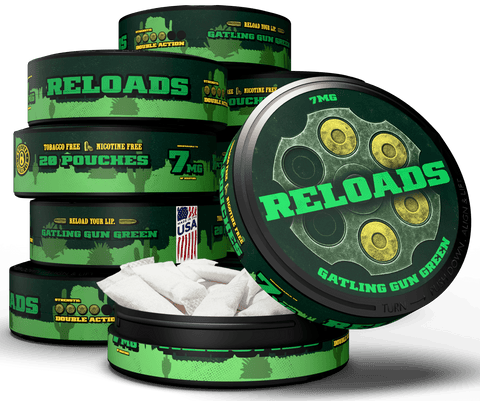 wintergreen tobacco pouches Reloads Gatling Gun Wintergreen Pouches wintergreen tobacco pouches Reloads Gatling Gun Wintergreen Pouches