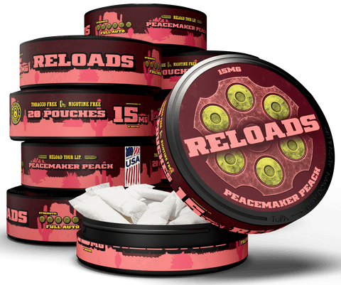 Reloads Peacemaker Peach Pouches - Outlaw Dip Company Inc.