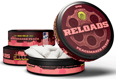 Reloads Peacemaker Peach Pouches - Outlaw Dip Company Inc.