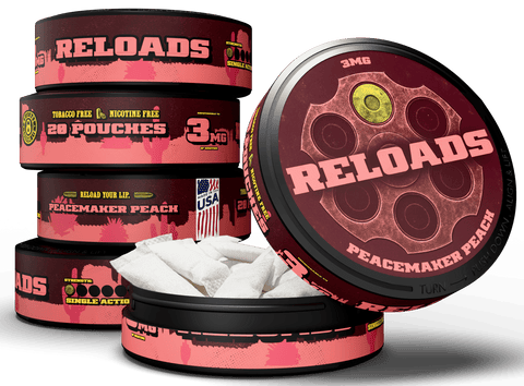 Reloads Peacemaker Peach Pouches - Outlaw Dip Company Inc.