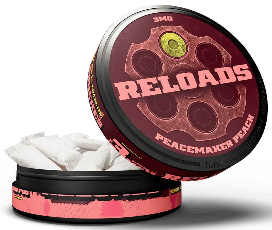Reloads Peacemaker Peach Pouches