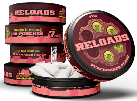 Reloads Peacemaker Peach Pouches - Outlaw Dip Company Inc.