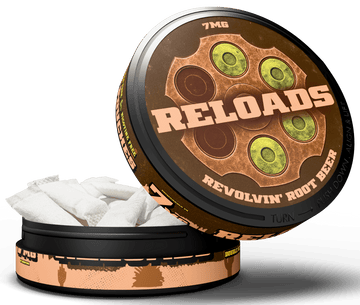 Reloads Revolvin' Root Beer Pouches