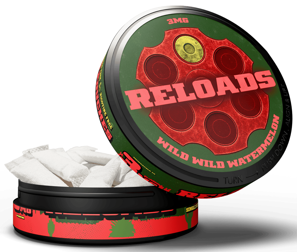 Reloads Wild Wild Watermelon Pouches