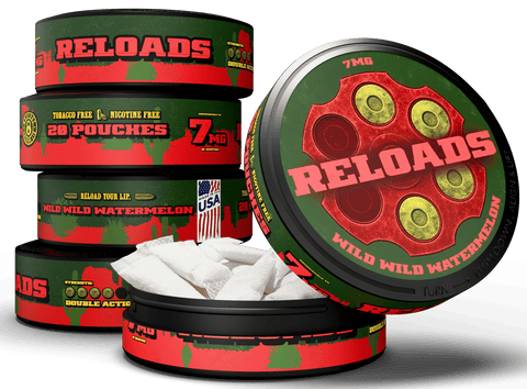watermelon dip tobacco Chill Reloads Wild Wild Watermelon Pouches
