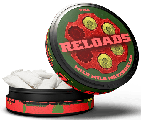 Reloads Wild Wild Watermelon Pouches - Single - Outlaw Dip Company Inc.
