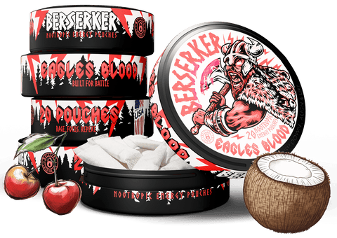 Berserker Caffeine Pouches - Eagles Blood