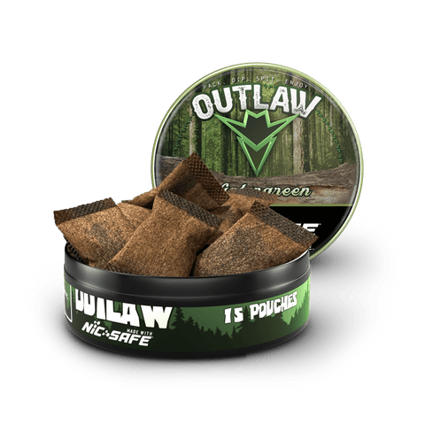 Outlaw Wintergreen Pouches