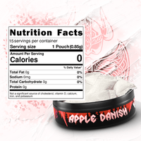 Berserker Apple Danish Pouches - 5 Can Roll
