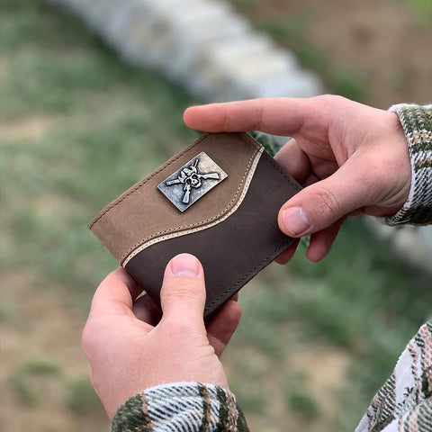 Outlaw Bi-Fold Leather Wallet
