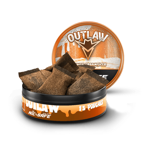 Outlaw Orange Creamsicle Pouches - Outlaw Dip Company Inc.