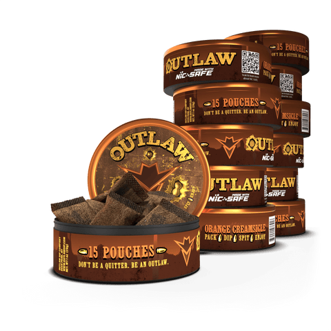 Outlaw Orange Creamsicle Pouches