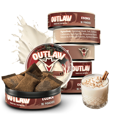 Outlaw Eggnog Pouches - 6 Pack