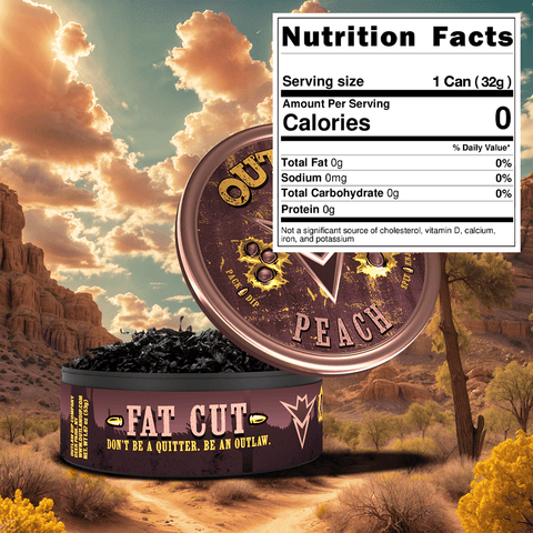 outlaw non tobacco dip Outlaw Georgia Peach Fat Cut outlaw non tobacco dip Outlaw Georgia Peach Fat Cut