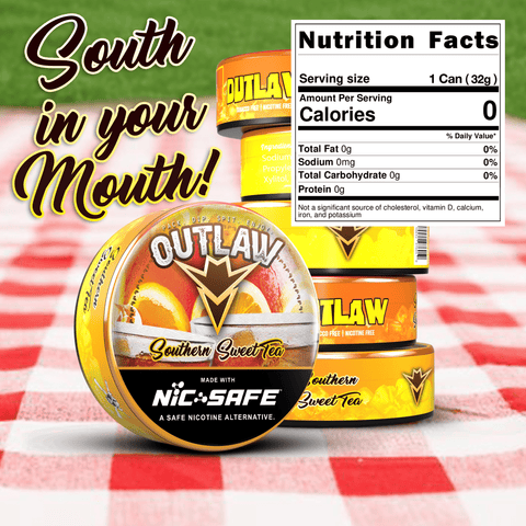 Outlaw Southern Sweet Tea Fat Cut - Outlaw Dip Company Inc.