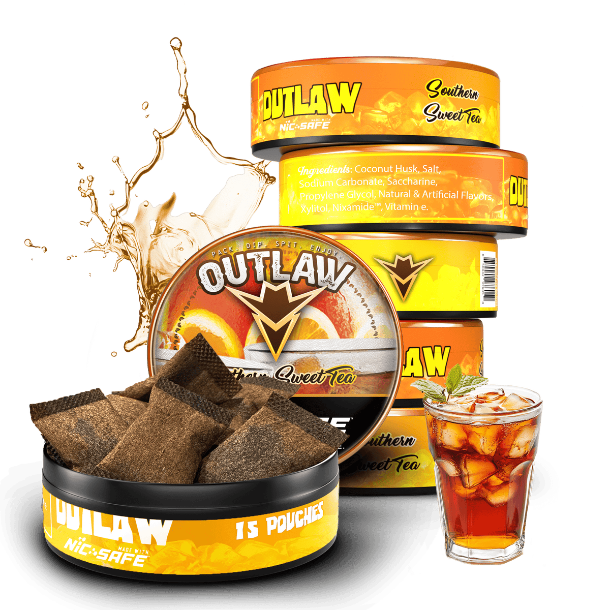 Pouches - Premium Healthy Dip Pouches Better than Zyn – Outlaw Dip ...