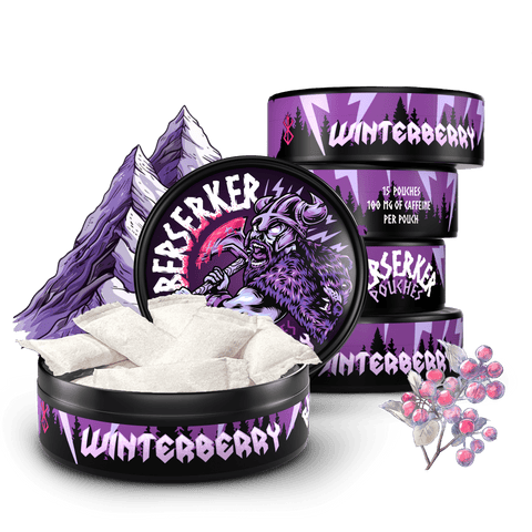 Berserker Winterberry Pouches - 5 Can Roll