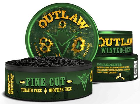 Outlaw Wintergreen Fine Cut - Outlaw Dip Company Inc.