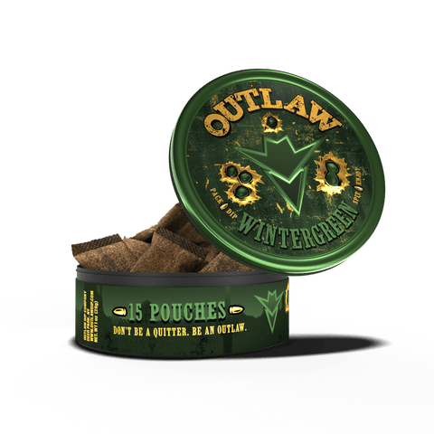 Outlaw Wintergreen Pouches
