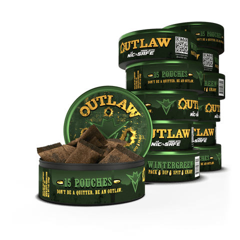 Outlaw Wintergreen Pouches