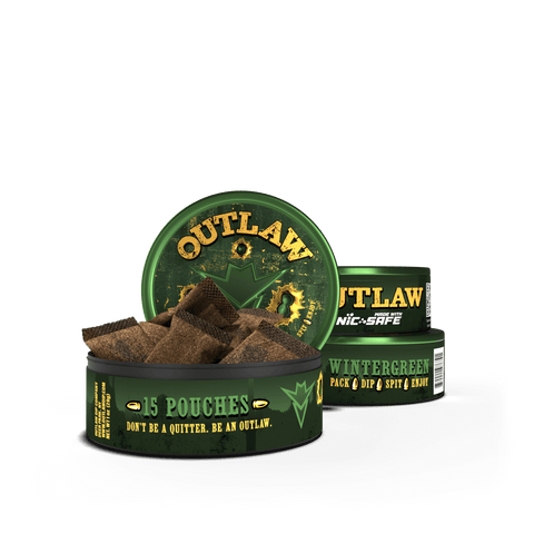 Outlaw Wintergreen Pouches