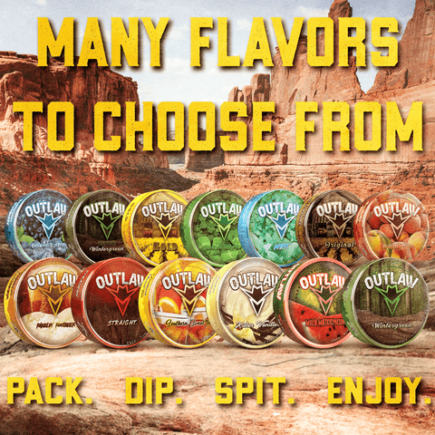 Outlaw Wild Watermelon Pouches - Outlaw Dip Company Inc.